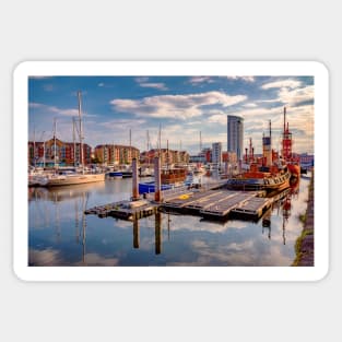 Swansea Marina Sticker